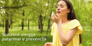 Sezoninės alergijos: patarimai ir prevencija